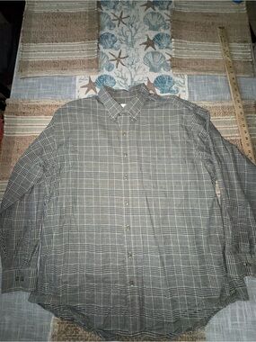 Viyella Men's Long Sleeve Shirt, Button-Down, Multicolor, XXL